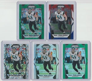 2017 Prizm Paul Posluszny refractor card lot / Disco / RWB / Green Scope - Picture 1 of 1