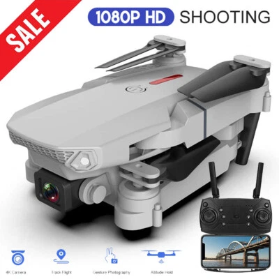 Drohne mit 4K HD Kamera Quadcopter für Erwachsene Anfänger WiFi LiveVideo Drohne - Bild 1 von 4