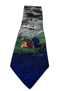 Balancine Hot Cakes Mens Tie Los Angeles California Gary Patterson Multicolor - Picture 1 of 7