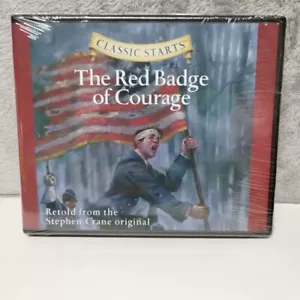 Classic Starts Ser.: The Red Badge of Courage by Stephen Crane (2021, Compact... - Foto 1 di 2