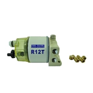 ISURE R12T Marine Boat Outboard Engine Fuel Filter Water Separator Fuel Pump - Imagen 1 de 5