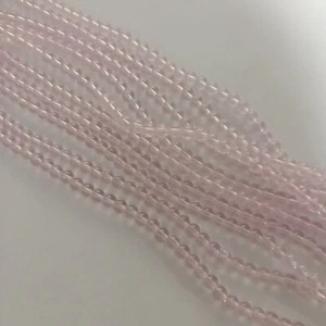 95pcs 4mm Round Light Pink Glass Beads AUS Free Postage G54Y - Picture 1 of 8