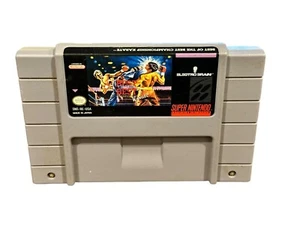Best Of The Best Championship Karate - Super Nintendo SNES Authentic - Picture 1 of 5