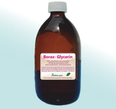 NATIVA PUR BoraxGlycerin 500 ml Glas