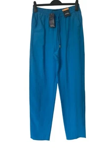 M&S Damen Lyocel Hose Tapered High Waist Ankle Grazer Größe 10 Marks Spencer - Bild 1 von 5