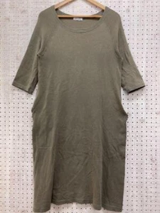Yohji Yamamoto Y's Long Dress Khaki Length 39 inches - Picture 1 of 10