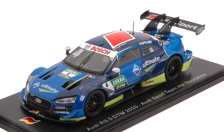 Audi Rs 5 #4 Dtm 2020 Robin Frijns 1:43 Model SPARK MODEL - Immagine 1 di 1