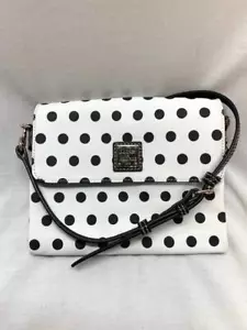 DOONEY & BOURKE Hunter Crossbody White Black Polka Dots BCAR01424 - Bild 1 von 1