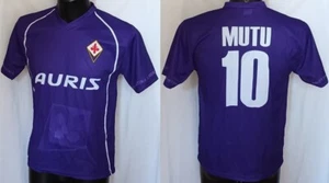MONDO REPLICA VINTAGE FIORENTINA 2006/07 HOME # 10 A. MUTU TG. S NON ORIGINALE - Foto 1 di 4