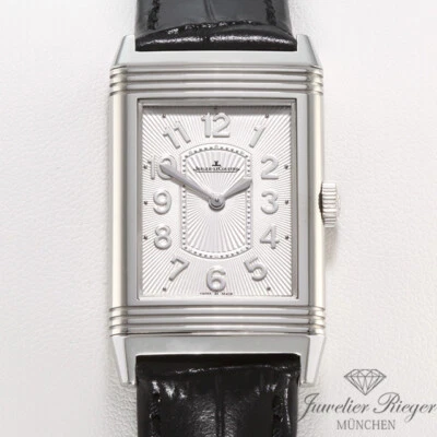 Jaeger Le Coultre Grande Reverso Lady Ultra Thin 268.8.47 Edelstahl Medium - Bild 1 von 2