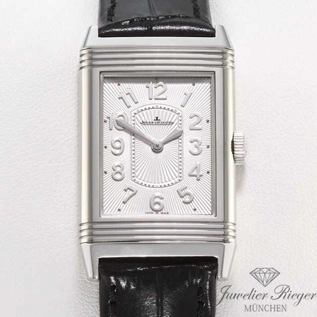 Jaeger Le Coultre Grande Reverso Lady Ultra Thin 268.8.47 Edelstahl Medium - Bild 1 von 2