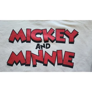 Youth medium Minnie and Mickey crewneck  - Picture 1 of 6