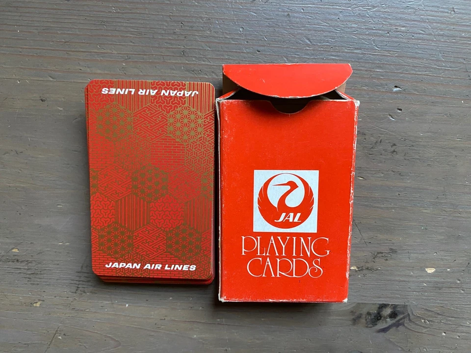 Baraja de cartas vintage de Japan Airlines - Imagen 1 de 1