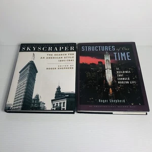 2 volumes Skyscraper: The Search for an American Style; Structures of our Time - Picture 1 of 24