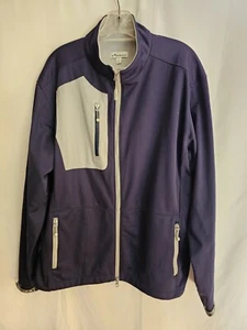 Peter Millar Jacket Men's Blue Full Zip Front Size XL * - Picture 1 of 6