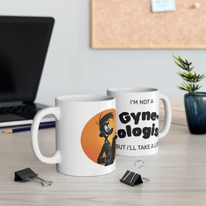 Divertida taza de cerámica para amantes del gimnasio, regalo para él/ella, taza de ginecólogo Silly Not a - Imagen 1 de 12