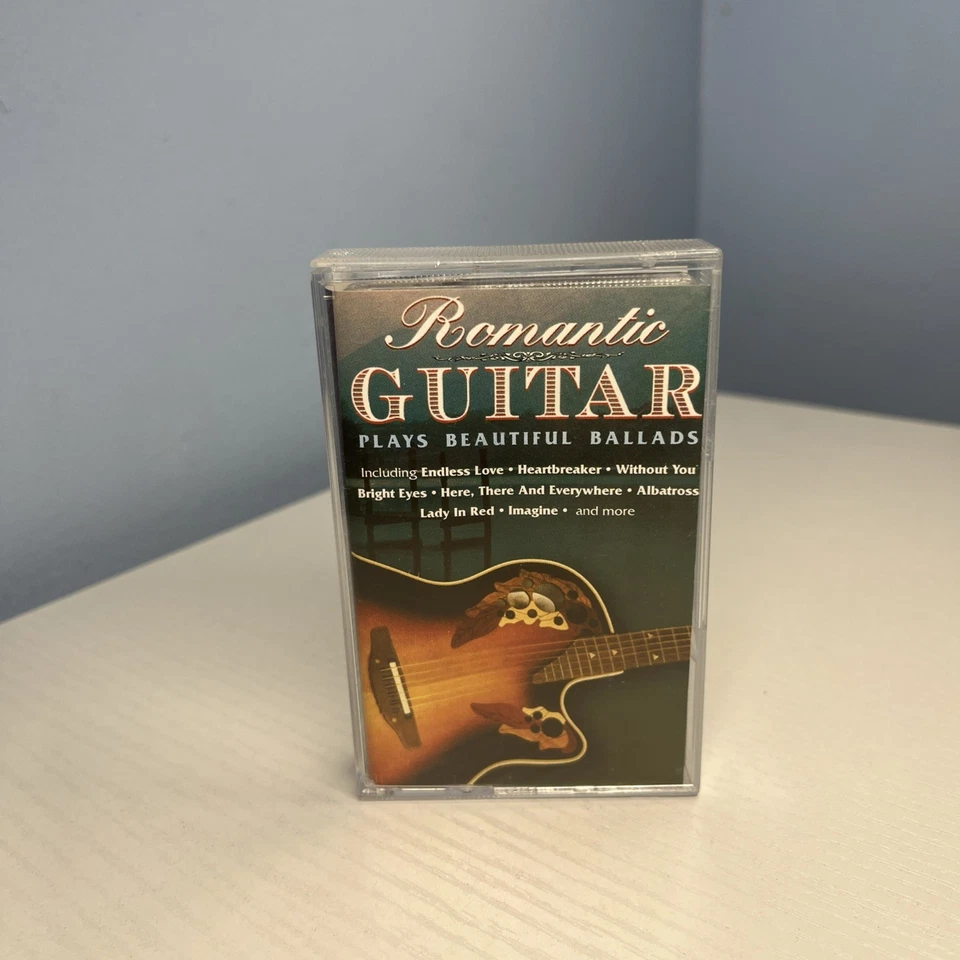 Romantic Guitar: Beautiful Ballads compilation Cassette Tape (Delta Music, 1997) - Image 1 of 3