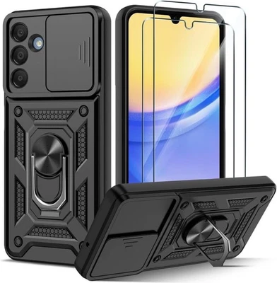 PIXFAB Per Samsung S25 FE S25 Ultra S24 FE ARMOUR cover telefono antiurto e vetro schermo