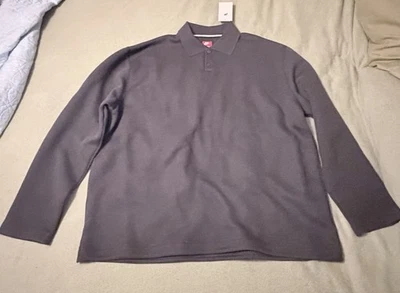 Camisa Polo Nike Tech Polar Reimaginada Gris Antracita FZ7570-060 Para Hombres Mediana-Alta Foto 1 de 4