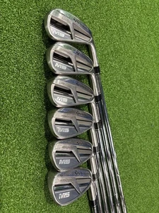 TaylorMade M5 2019 Eisen Set NS Pro 930GH Steif Stahl Gebraucht Golfschläger - Bild 1 von 4