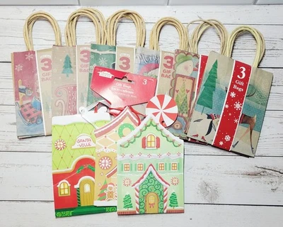¡¡NUEVO!! Bolsas de regalo de Navidad (7 paquetes de 3, 21 bolsas en total) Foto 1 de 2