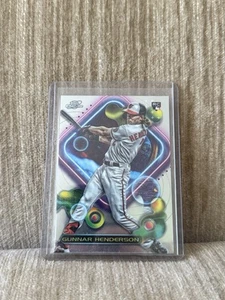 2023 Topps Cosmic Cromo Béisbol Gunnar Henderson Novato #2 RC Orioles SP - Imagen 1 de 2