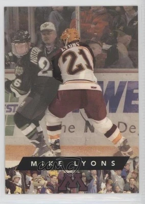 1999-00 University of Minnesota Golden Gopher WCHA Mike Lyons #21 - Image 1 of 2