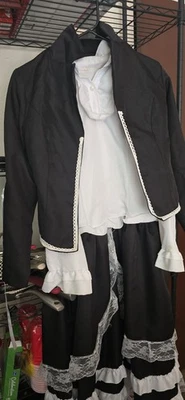 Celestia From Danganronpa Cosplay Dress Size Large, Jacket Is Size Medium - Image 1 of 4