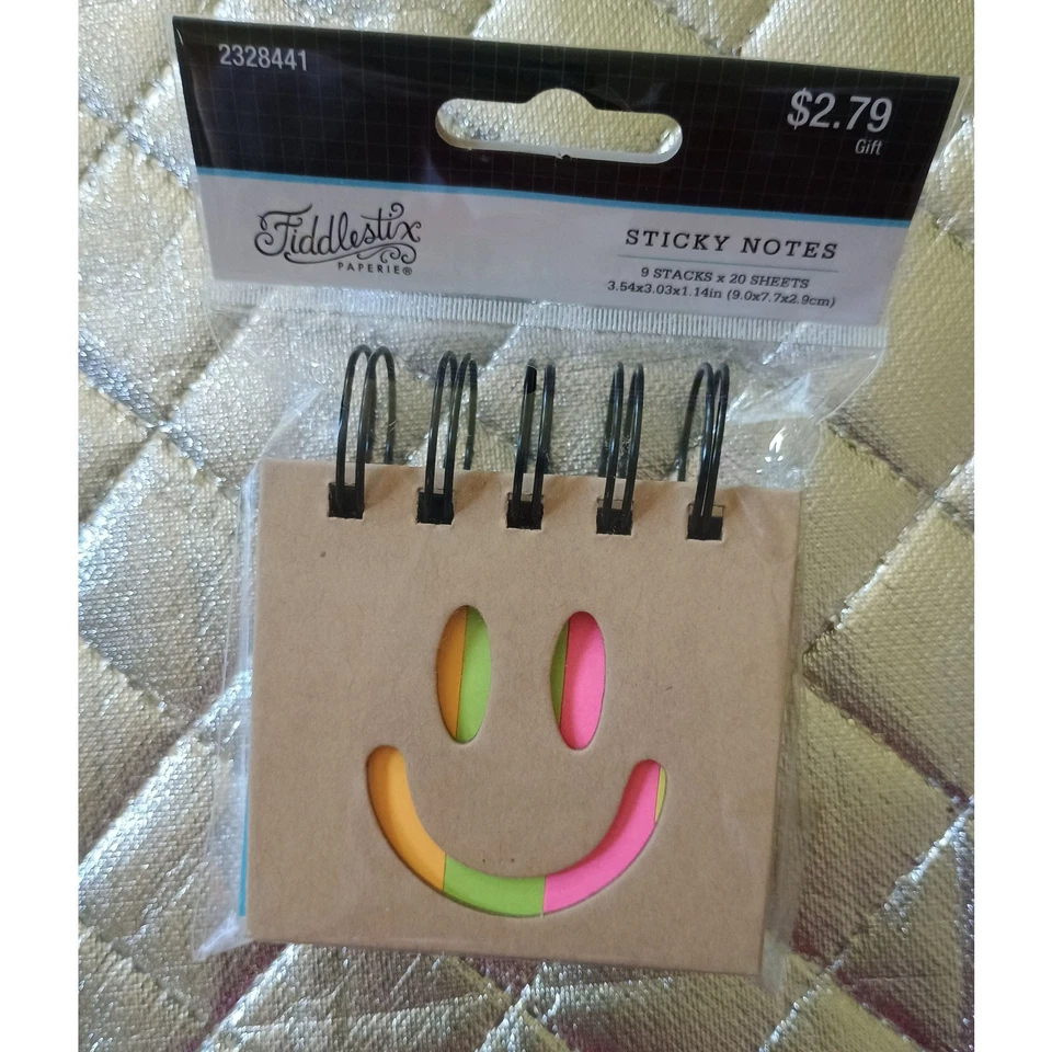 Sticky Notes Smiley Face Fiddlestix - Image 1 of 1