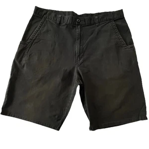 Pantalones Cortos Dickies Para Hombre 38 Negro Frente Plano Chino Bolsillo Ropa de Trabajo - Imagen 1 de 12