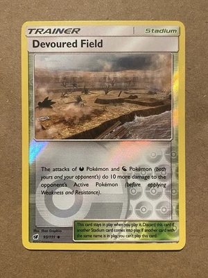 Devoured Field 93/111 Reverse Holo Crimson Invasion Pokémon TCG - Image 1 of 4