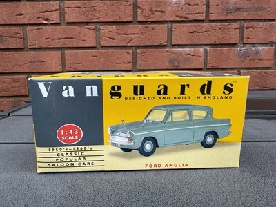 Vanguards VA1001 Ford Anglia Pale Green - MIB 1:43 - Image 1 of 4