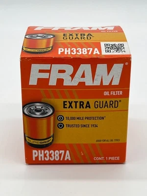 Fram PH3387A Extra Guard Oil Filter With SureGrip - Image 1 of 3