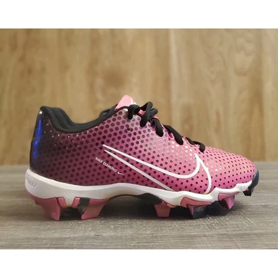 Botines de softbol Nike Hyperdiamond 4 Keystone juveniles talla 2,5 años rosa Foto 1 de 4