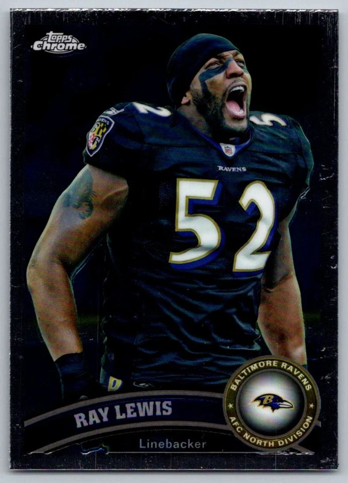 2010 Topps Unrivaled Ray Lewis Baltimore Ravens #6 - Image 1 of 2