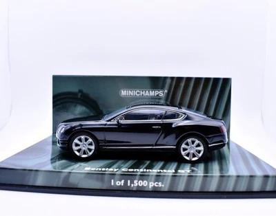 Modellino auto scala 1:43 bentley continental minichamps diecast modellismo car - Immagine 1 di 4