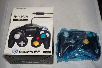 Black Controller (Nintendo Gamecube) NEW Official OEM Japan - Image 1 of 2