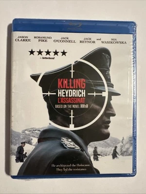*NEW OOP* Killing Heydrich (Blu-ray, Canada, Bilingual, 2017) Jason Clarke - Image 1 of 2