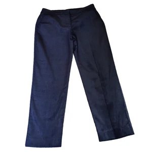 NWT Boden Corduroy Pants Women's 8 Navy Blue Regular Straight Leg Trousers - Picture 1 of 17