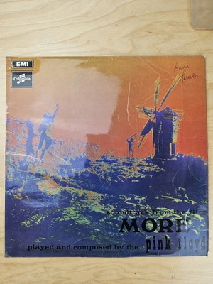 PINK FLOYD 'Soundtrack from film MORE' UK 1969 1st Press Stereo Green Back NM - Image 1 of 4