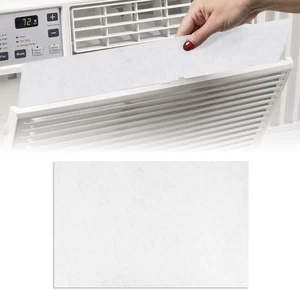 Repuesto Filtro Aire Acondicionado Habitación, 24" x 15" x 1/4" para Ventana Blanco - Imagen 1 de 7