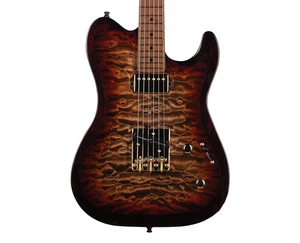 Godin Artisan TC MN Electric Guitar - WhiskeyBurst w/Maple FB - Picture 1 of 8