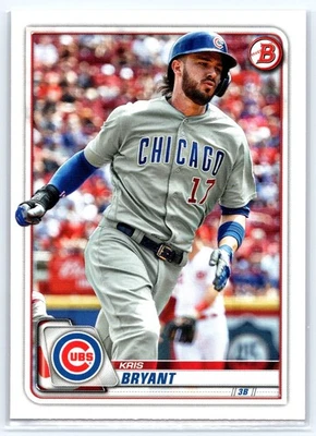 Kris Bryant 2020 Chicago Cubs Bowman #22 - Image 1 of 2