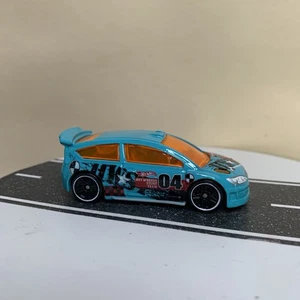 2012 Hot Wheels #198 Thrill Racers-City Stunt 3/5 Citroen C4 Rally Car Blue NM - Picture 1 of 13
