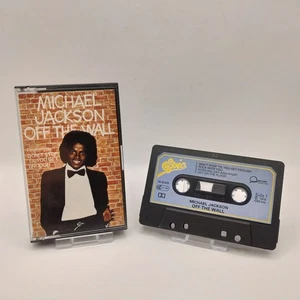 Michael Jackson Off The Wall Cassette 1979 UK 40-83468 LC-0199 Paper Labels VGC - Picture 1 of 7