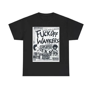 Exploited Vintage Punk Rock Flyer Unisex schwere Baumwolle T-Shirt - Bild 1 von 25