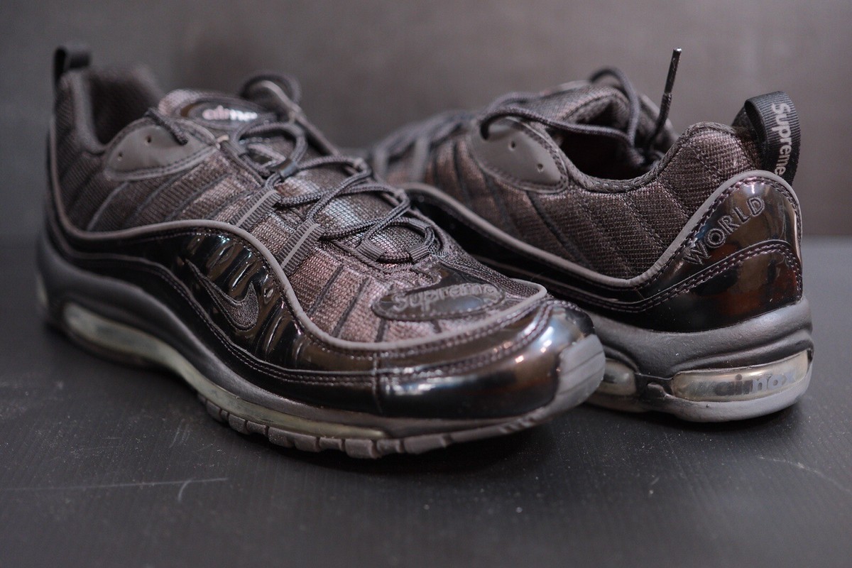 Nike Supreme x Air Max 98 Black for Sale - Authenticity Nike Supreme x Air Max 98 Black for Sale - Authenticity
