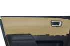 Honda Pilot 2pc Frontal Door Panel Insert Card Set Vinyl Beige Tan for 09-15