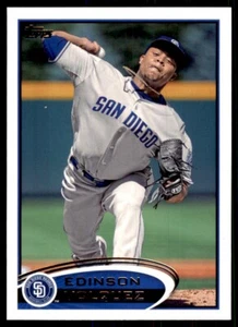 2012 Topps Edinson Volquez Baseball Cards #477 - Picture 1 of 2
