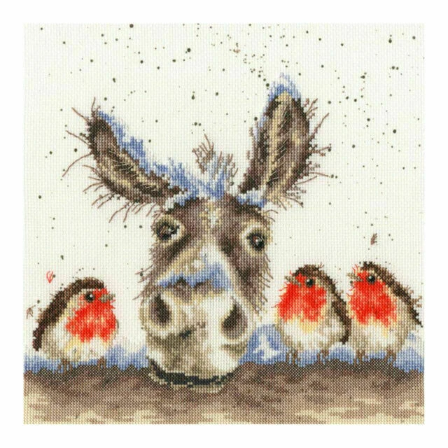 Bothy Threads Cross Stitch Kit - Christmas Donkey (XHD39)